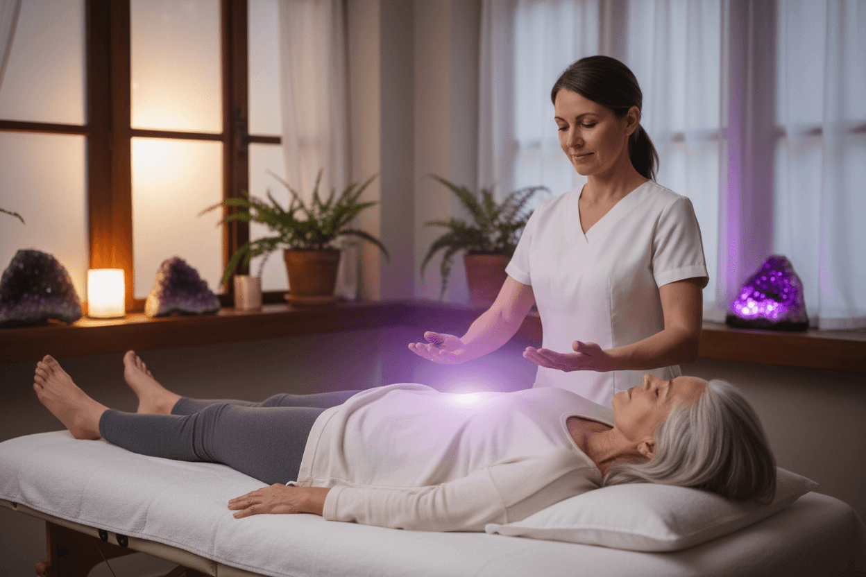 How Violet Flame Reiki Works on the Energy Body