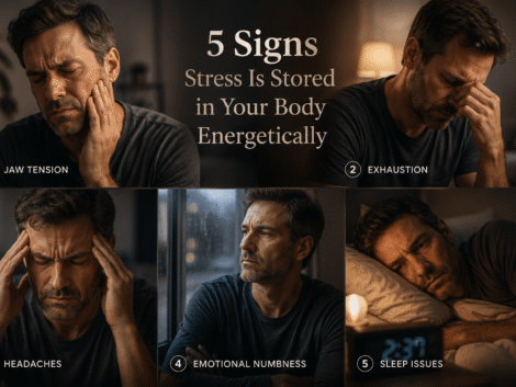 5 Signs Stress Is Stored in Your Body Energetically