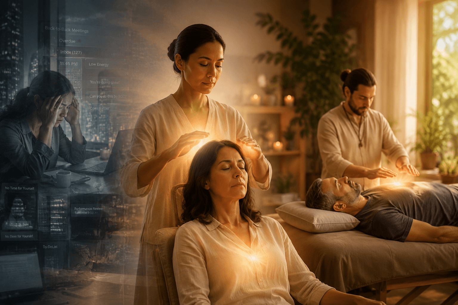 Reiki for Burnout: Why High Performers Are Turning to Energy Healing