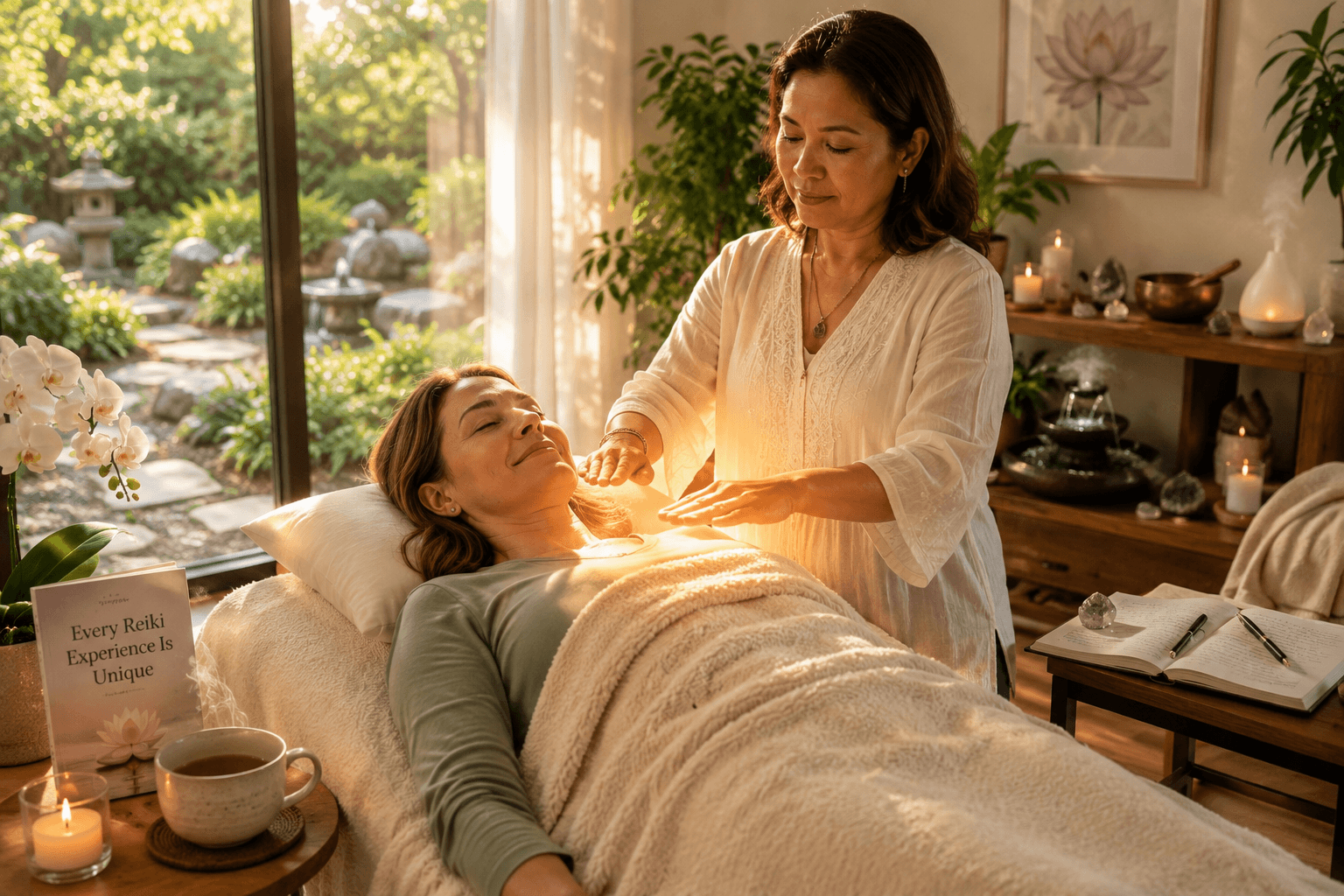 Why Do Some People Feel Heat During a Reiki Session?