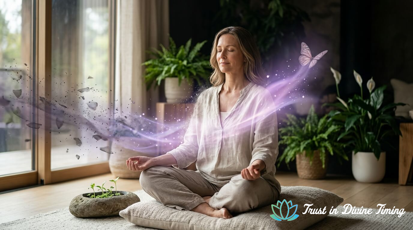 How Violet Flame Reiki May Support Letting Go and Personal Transformation